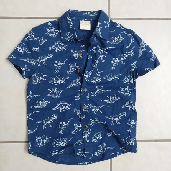 Lot Of 5 Short Sleeve Shirts Button Down & Polo Sz 5 RL POLO, JB, CP, BOB - Picture 3 of 16